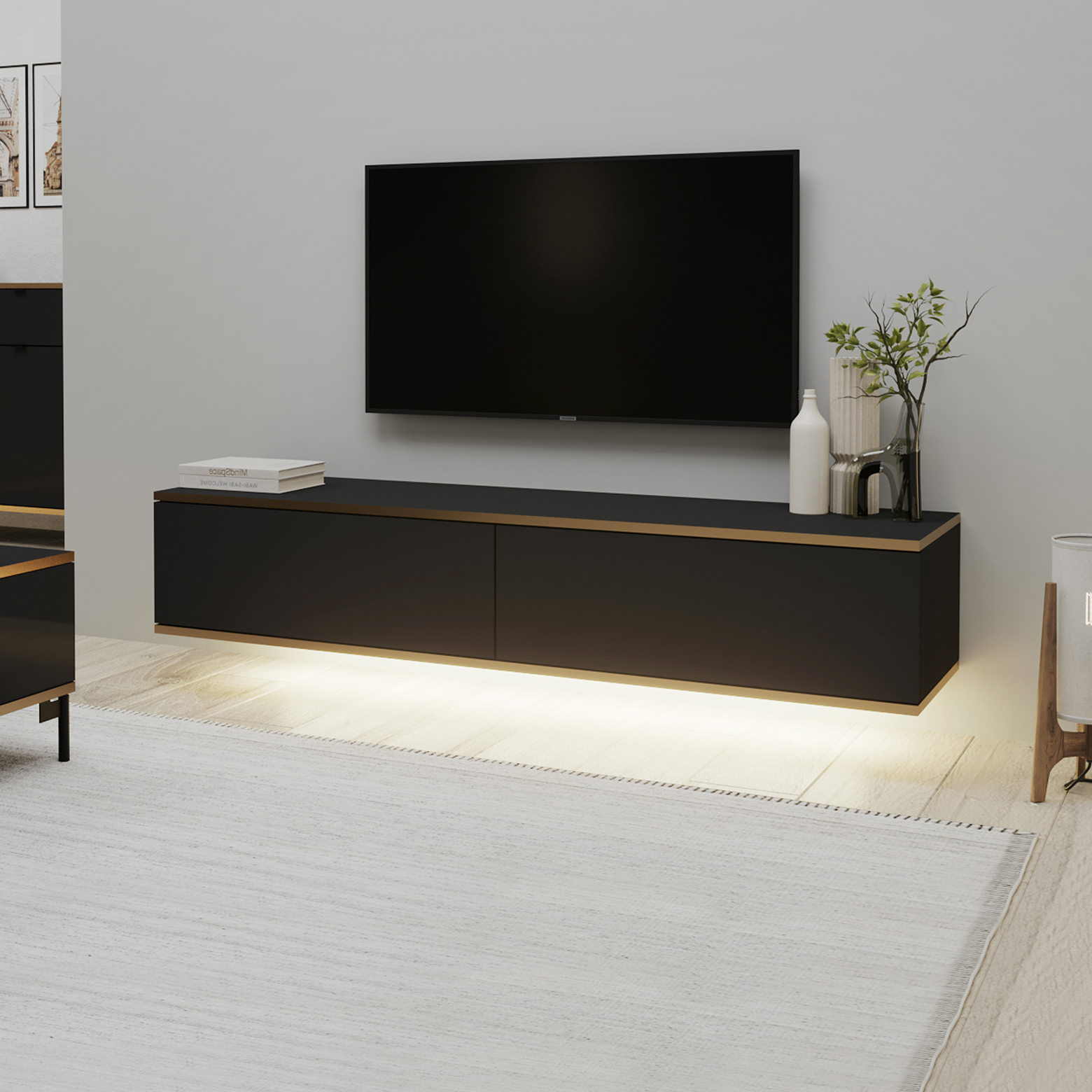 Тумба тв Academia 160 Soft Touch - Зображення 4